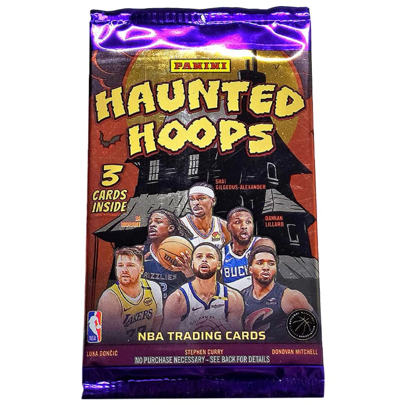 Коллекционные карточки PANINI 24-25 Баскетбольные карточки NBA HOOPS Хэллоуин Коллекционные карточки Паралели Спортивные карточки - изображение 3