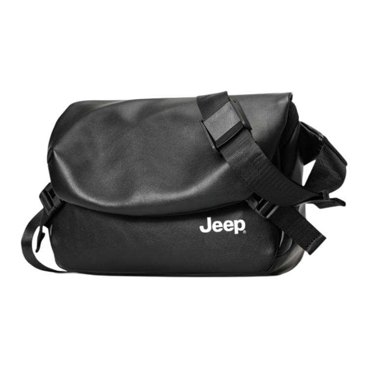 Мини-сумка Jeep ПУ (полиуретан) Сумка через плечо Стандартная Мужская Черная - изображение 2