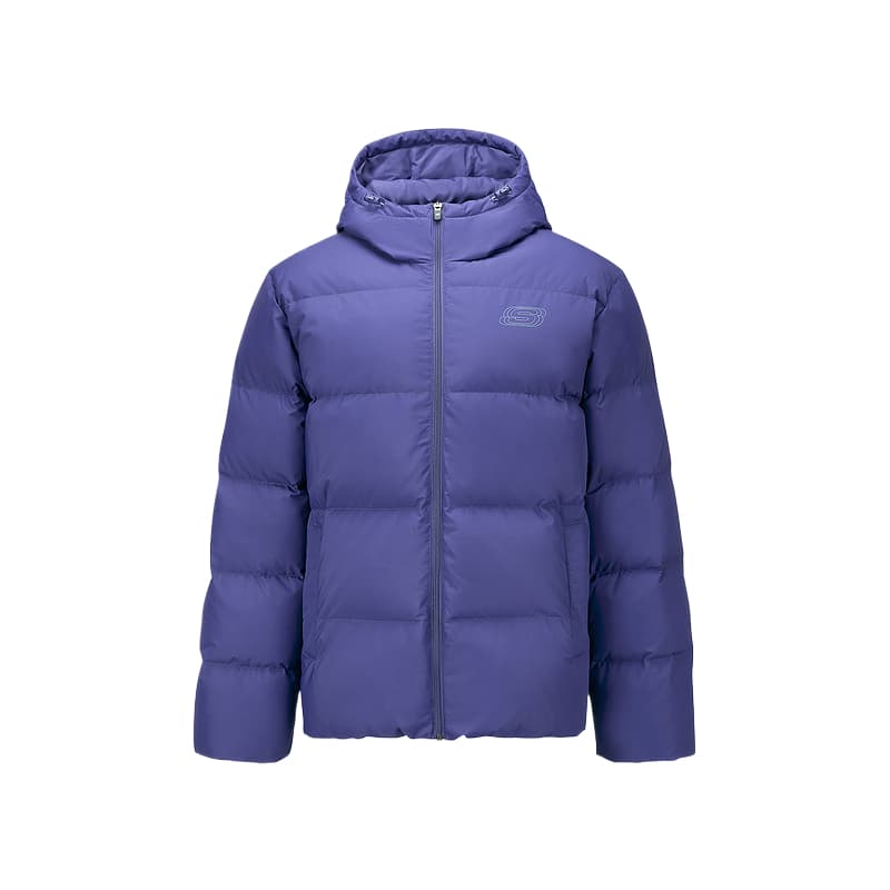 Зимняя куртка Skechers Sports Alliance Мужской пуховик Captain Фиолетовый 013D - изображение 1