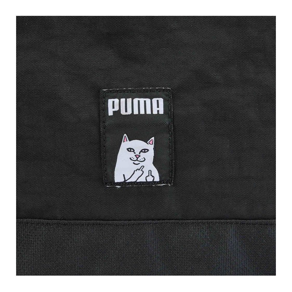 Мини-сумка PUMA X RIPNDIP Коллаборация Ткань Сумка-тоут Унисекс Черная - изображение 3