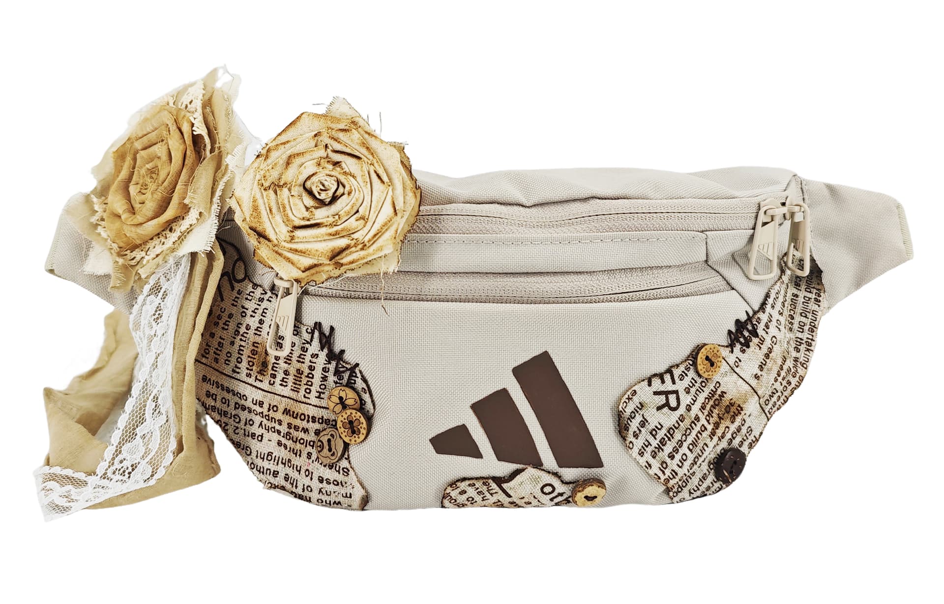Поясная сумка adidas Waist Bag Off-White Vintage - изображение 1
