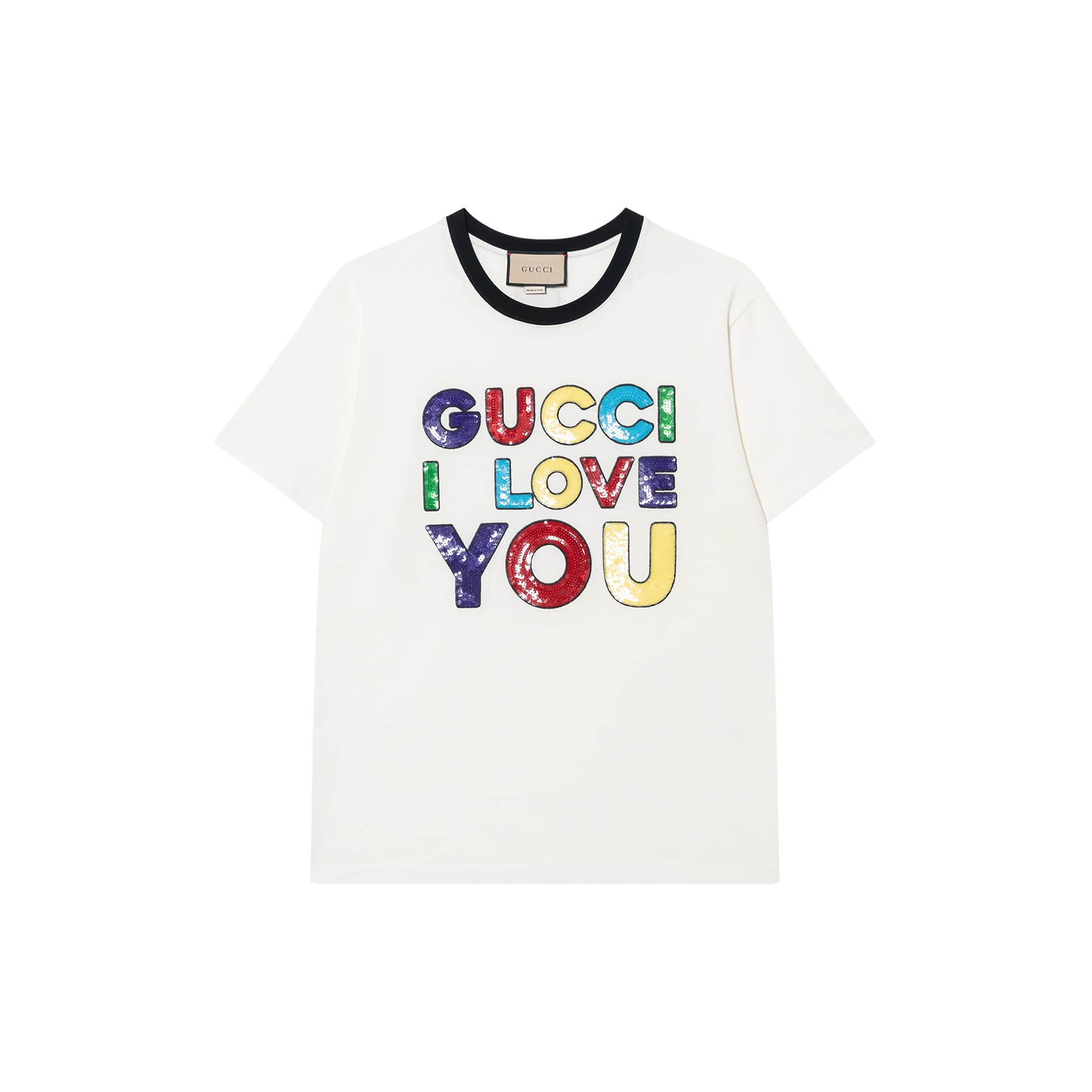 Футболка GUCCI Экрю Женские Рубашки T - изображение 1