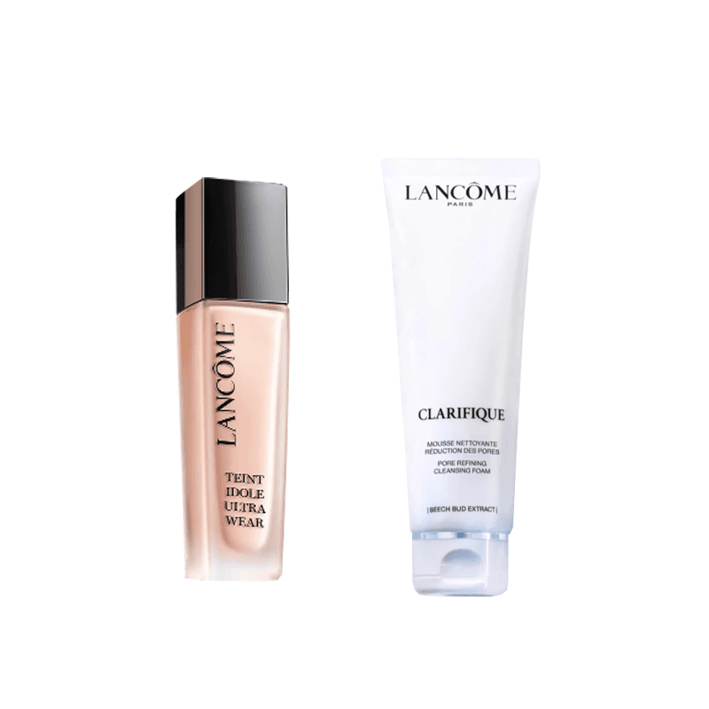 LANCOME Аврора Легкий Комплект Косметики Легко Смешивается Сглаживающий 30 мл + 125 мл - изображение 1