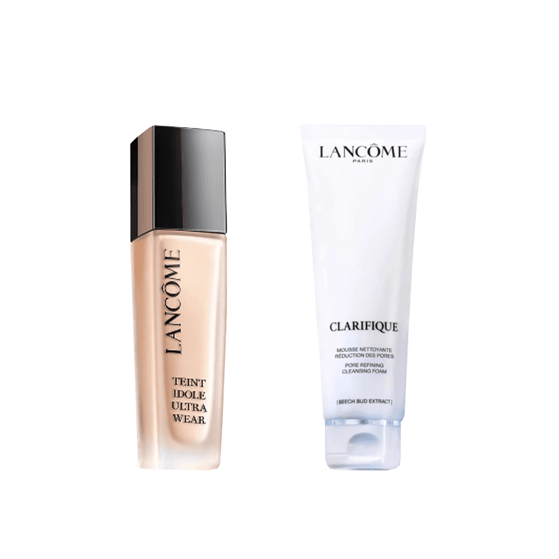 LANCOME Аврора Легкий Комплект Косметики Легко Смешивается Сглаживающий 30 мл + 125 мл - изображение 3