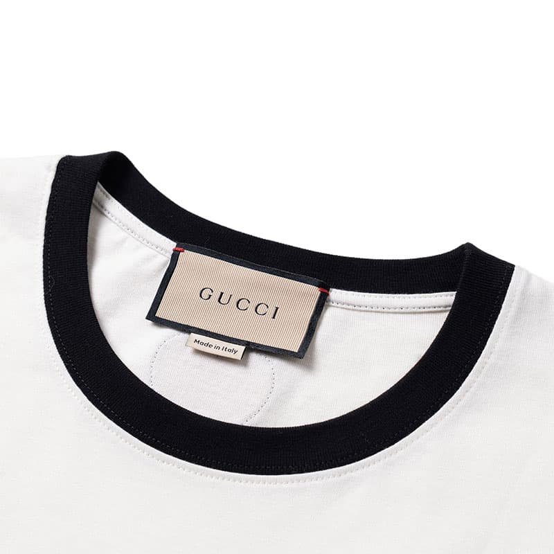 Футболка GUCCI Экрю Женские Рубашки T - изображение 3
