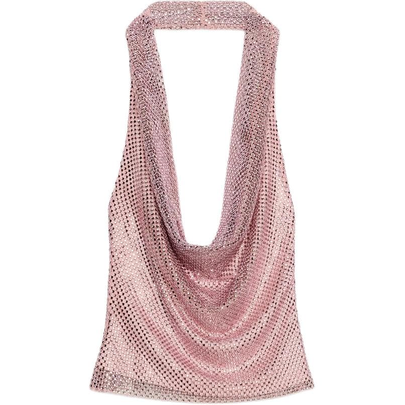 Майка ZARA Розовые Женские Майки - изображение 1