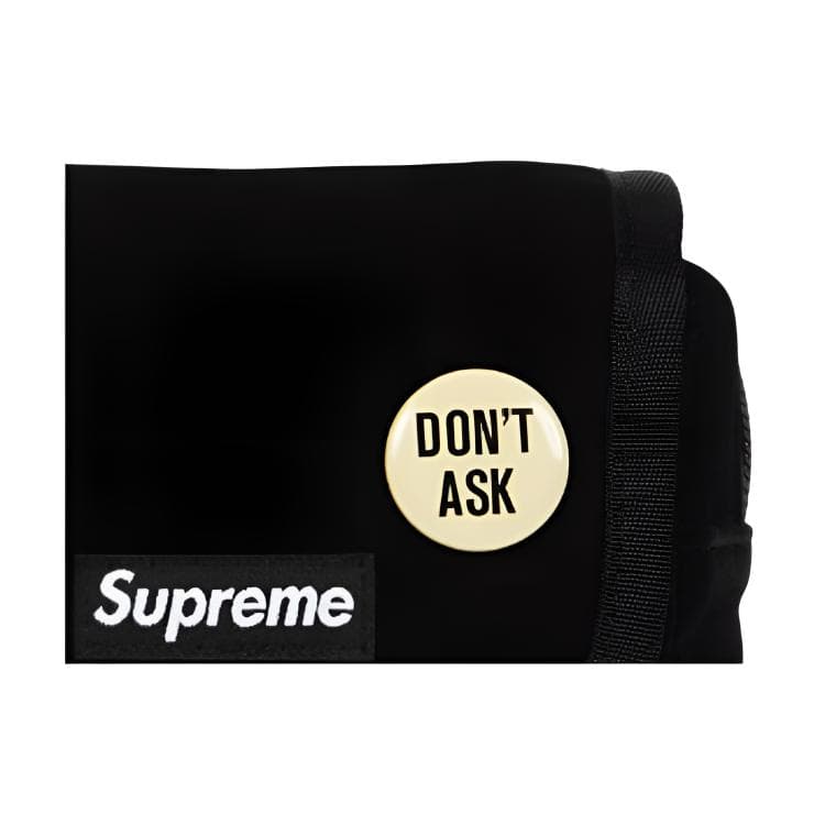 Портмоне Supreme Нейлоновый Кошелек для монет Мини Унисекс Черный - изображение 2