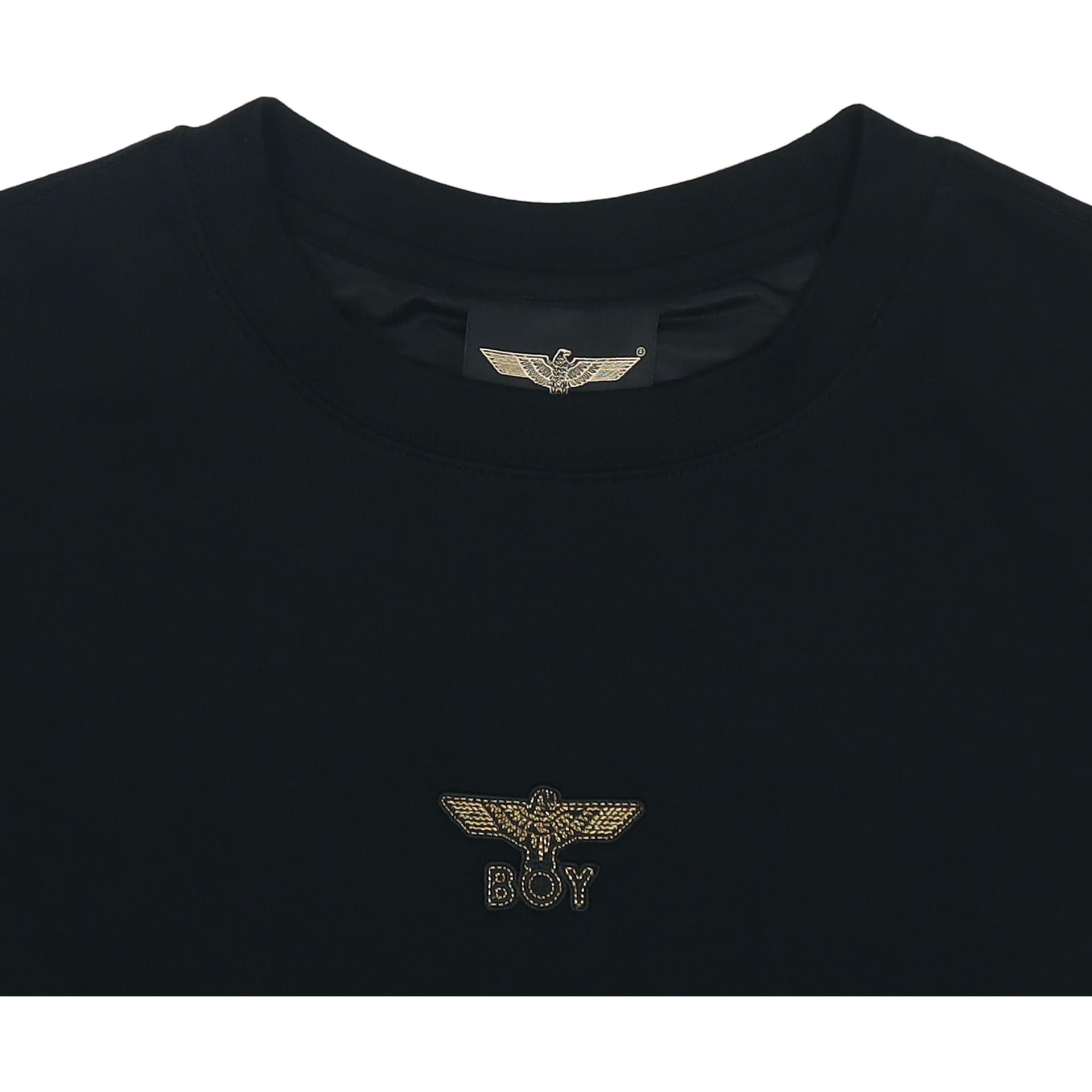 Кофта Boy London SS22 Logo Crewneck Sweatshirt Black - изображение 5