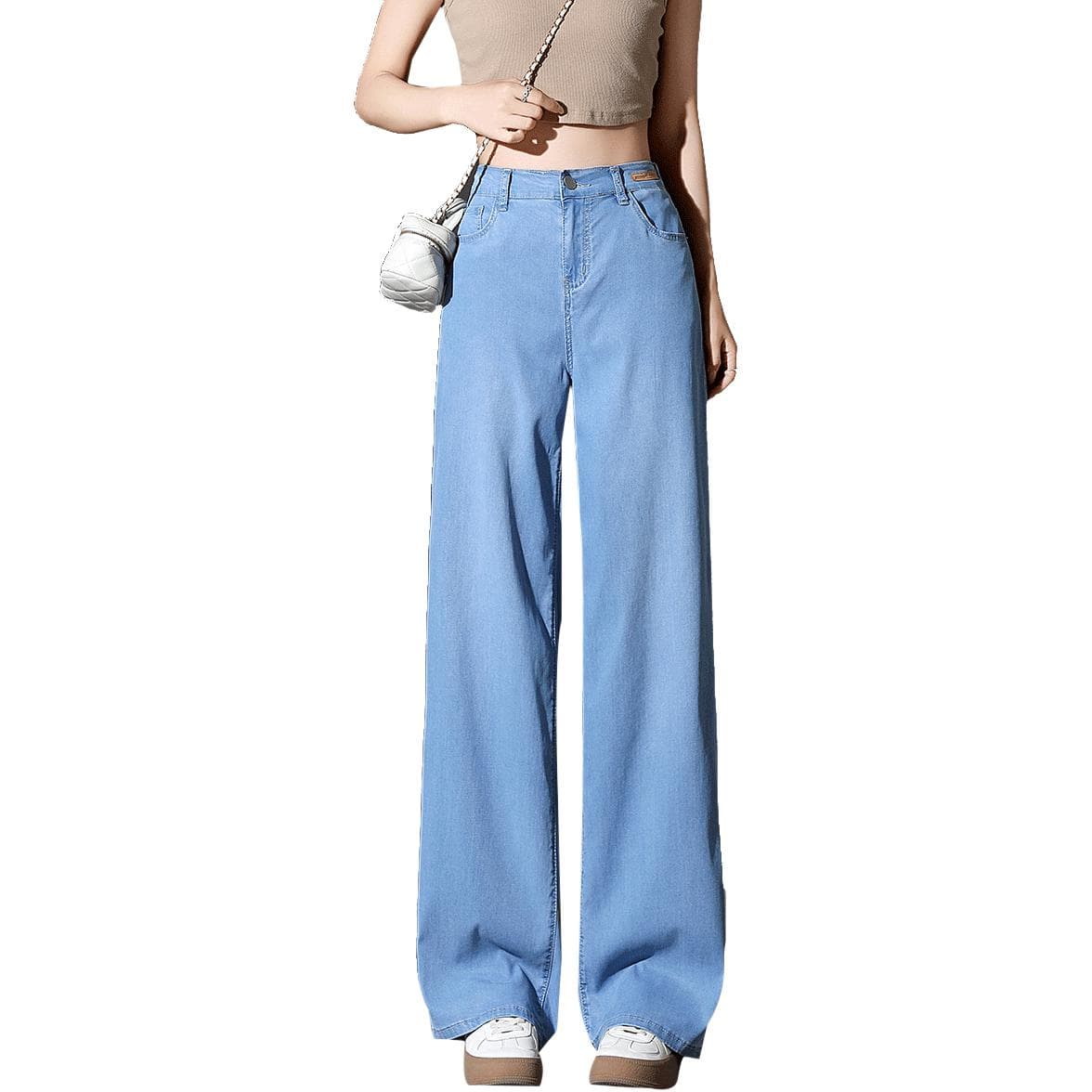 Джинсы Tonlion Medium Blue Women's Jeans Тонлион Средне-синие Женские Джинсы - изображение 1