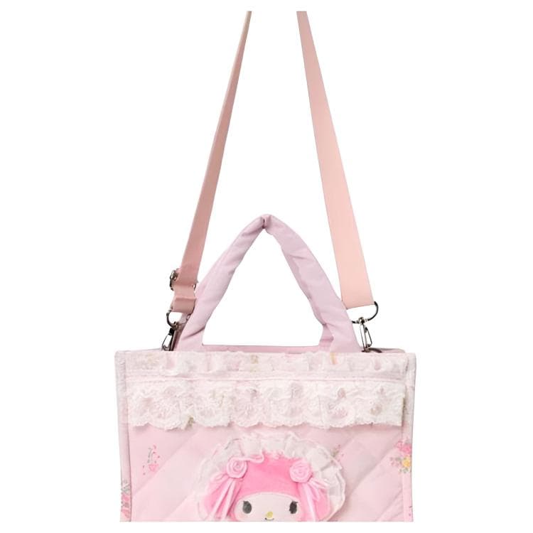 Сумка Sanrio Нейлоновая Сумка на Одно Плечо Женская Розовая - изображение 5