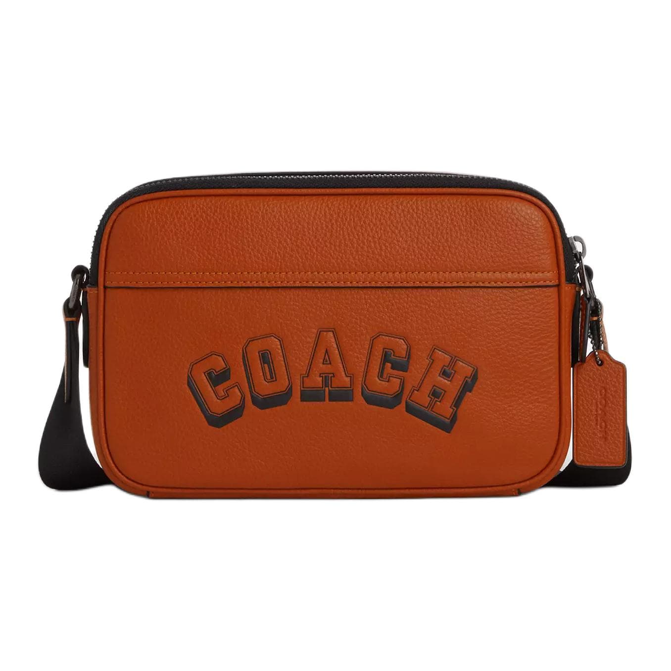 Сумка через плечо COACH Graham Коровья кожа Сумка через плечо Средняя Мужская Цвет ириски - изображение 1