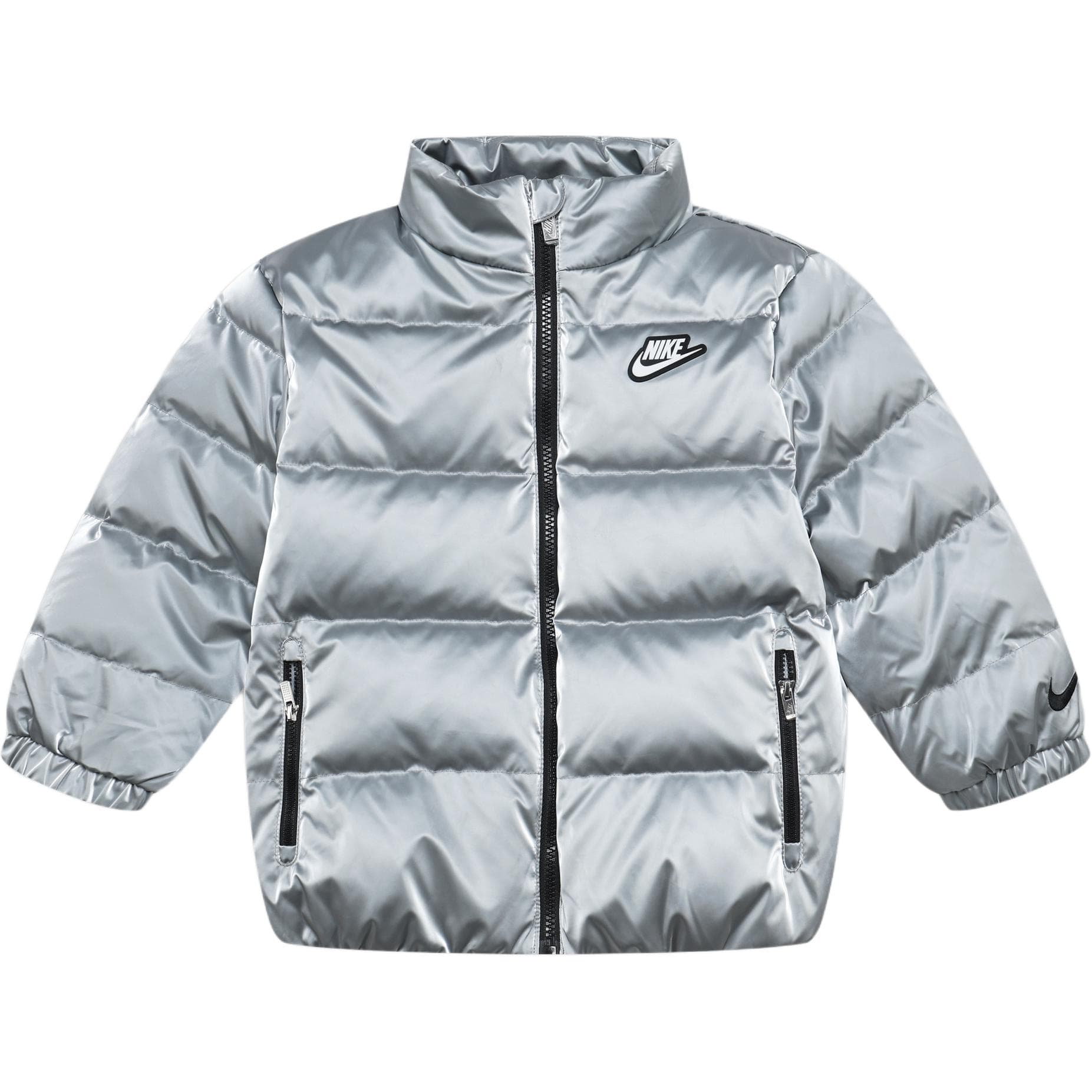 Nike 095 Металлический Серебристый Kids Пуховики - изображение 1
