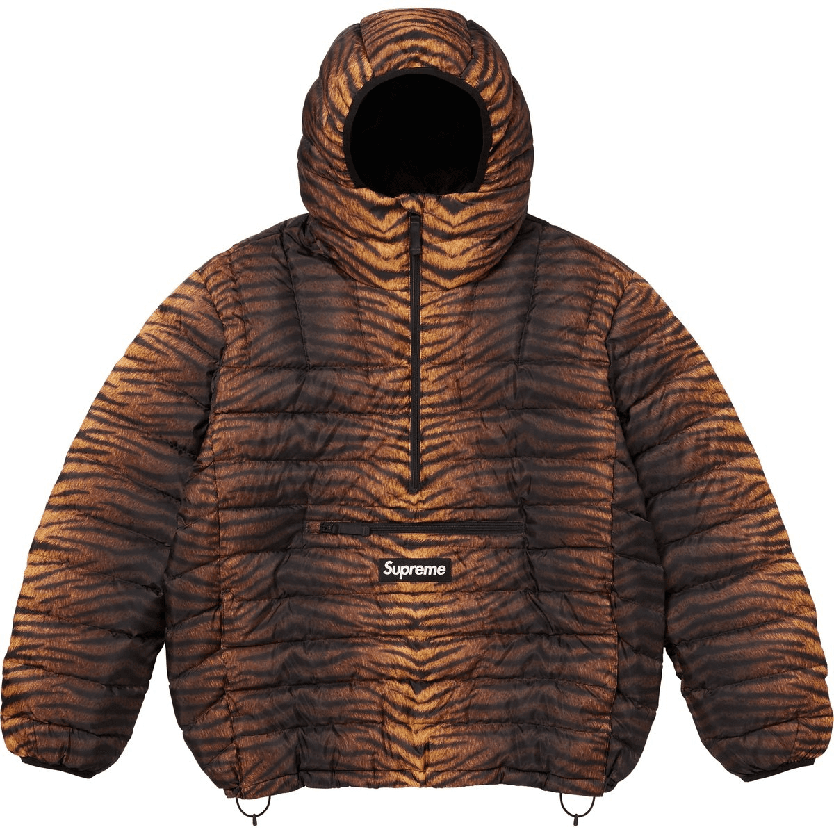 Зимняя куртка Supreme FW25 Week6 Микропух Полузастежка С капюшоном Пуловер Пуховик Унисекс - изображение 1