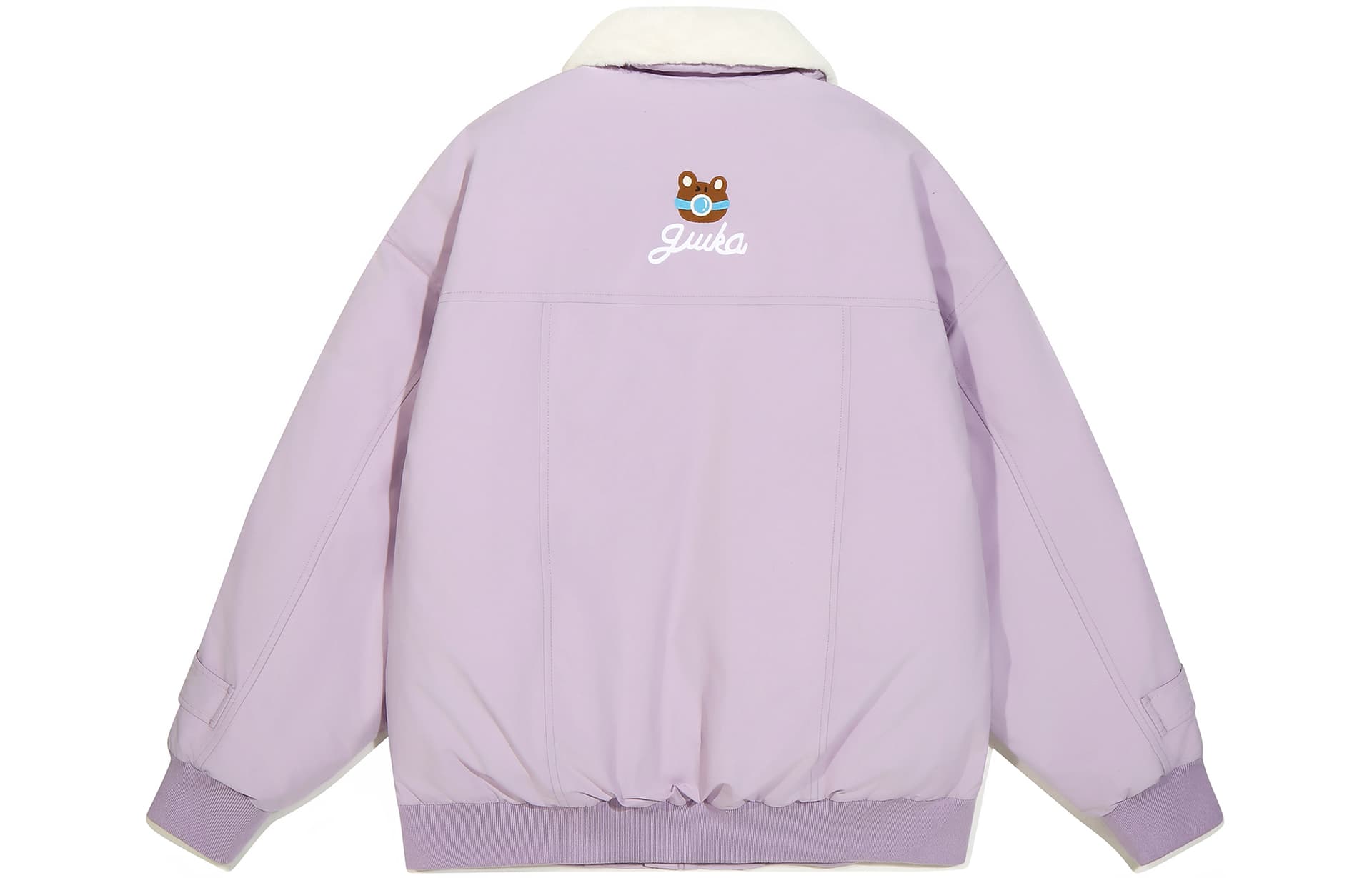 Зимняя куртка Guuka Lilac Unisex Down Jackets Guuka Сиреневый Унисекс Пуховики - изображение 2