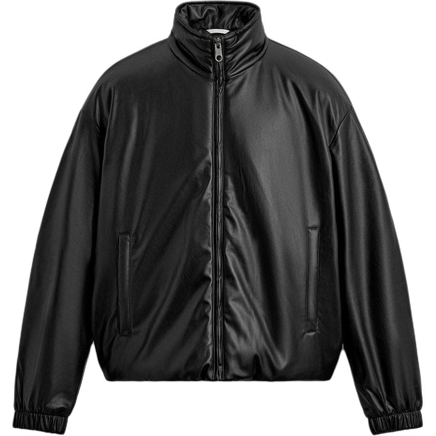Зимняя куртка пуховик ZARA Casual Loose Stand Collar Zip Cotton Jacket Men - изображение 1