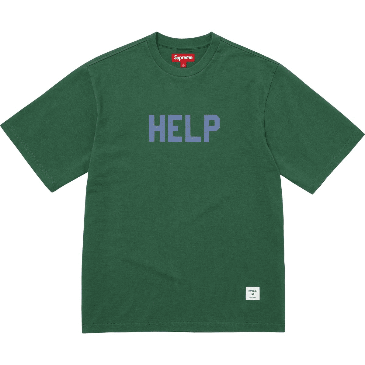 Футболка Supreme FW25 Week6 Help H H Топ T Рубашка Унисекс - изображение 1