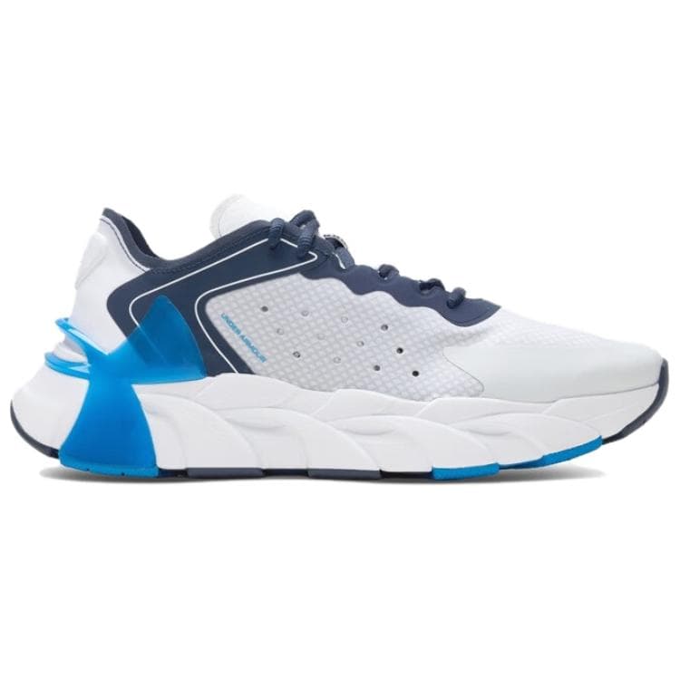Кроссовки для бега Under Armour Halo Trainer Дышащие и Упругие Низкие Беговые Кроссовки Унисекс Белые - изображение 2