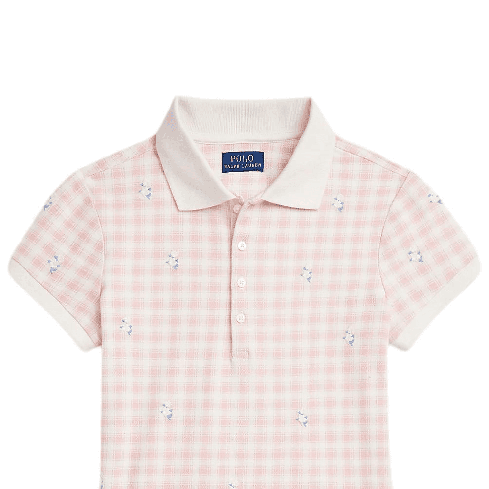 Polo Ralph Lauren Adirondack Розовые Платья для Девочек - изображение 2