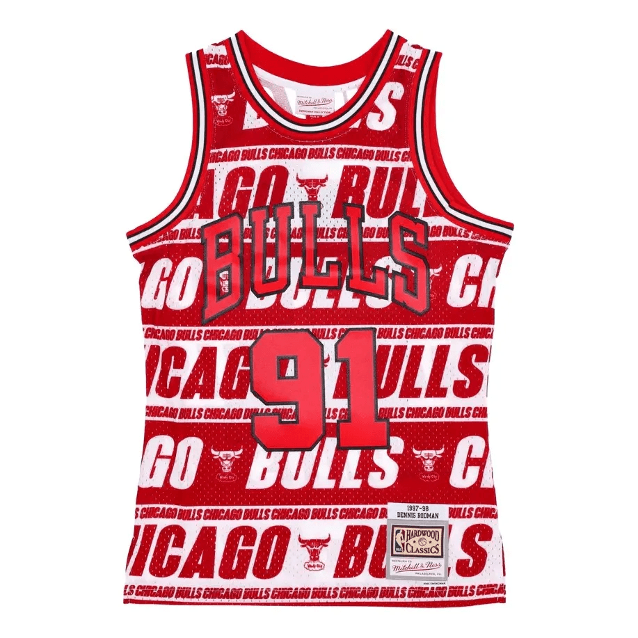 Баскетбольная майка Mitchell Ness 91 - изображение 1