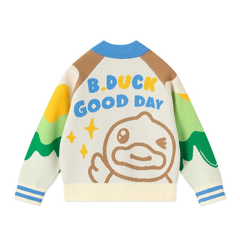 B.Duck Трикотажная ткань Кардиган Детский - изображение 2
