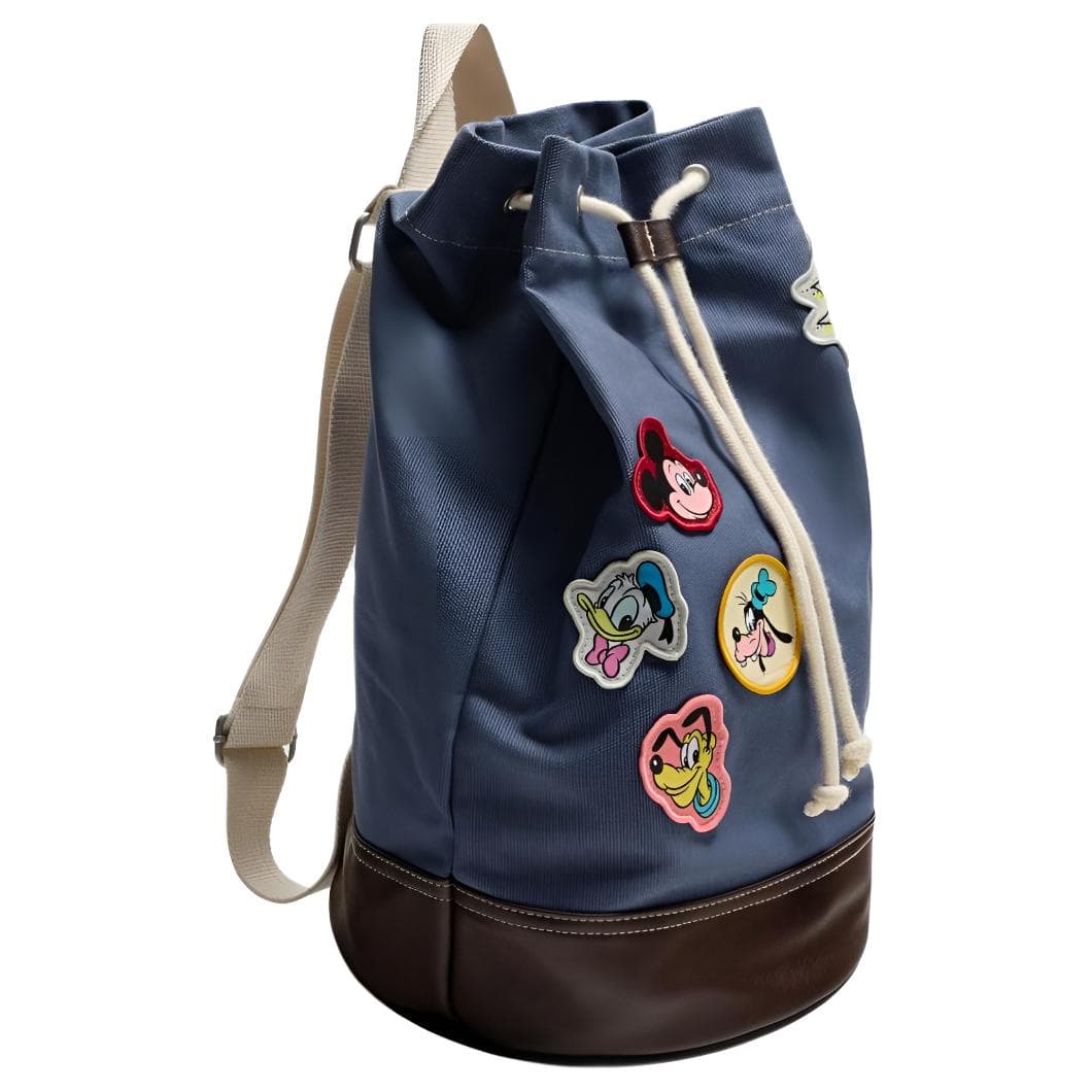 Рюкзак ZARA × Disney Коллаборация Хлопковый Рюкзак Унисекс Синий - изображение 2