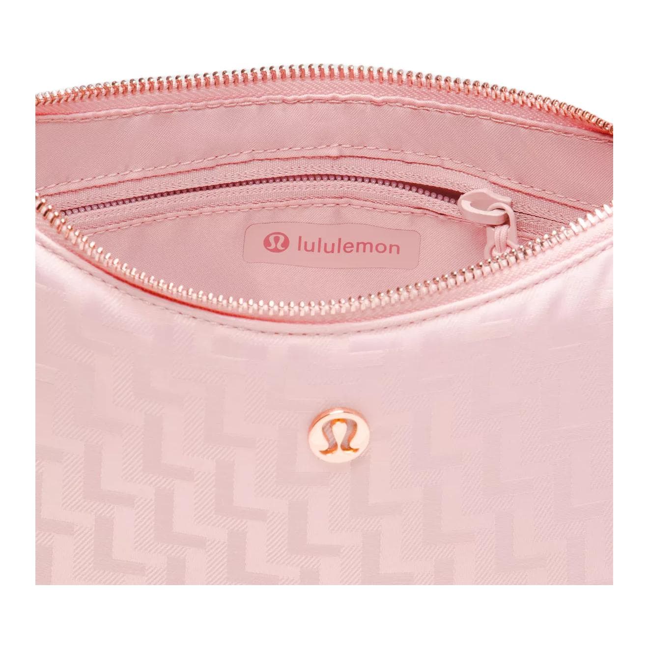 Мини-сумка Lululemon City Essentials Переработанный полиэстер Сумка через плечо Маленькая Женская Розовая - изображение 3