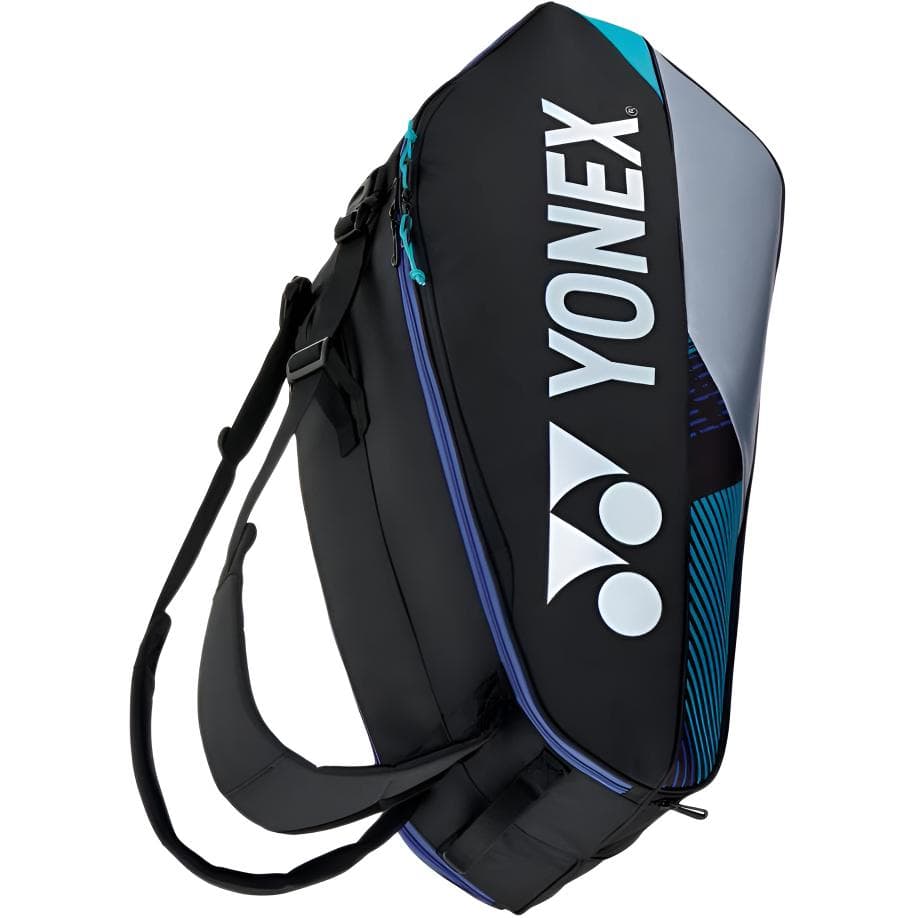 Спортивная сумка YONEX Текстиль Искусственная кожа Спортивная сумка Стандартная (Стандартная) Унисекс Черный Серебряный - изображение 3