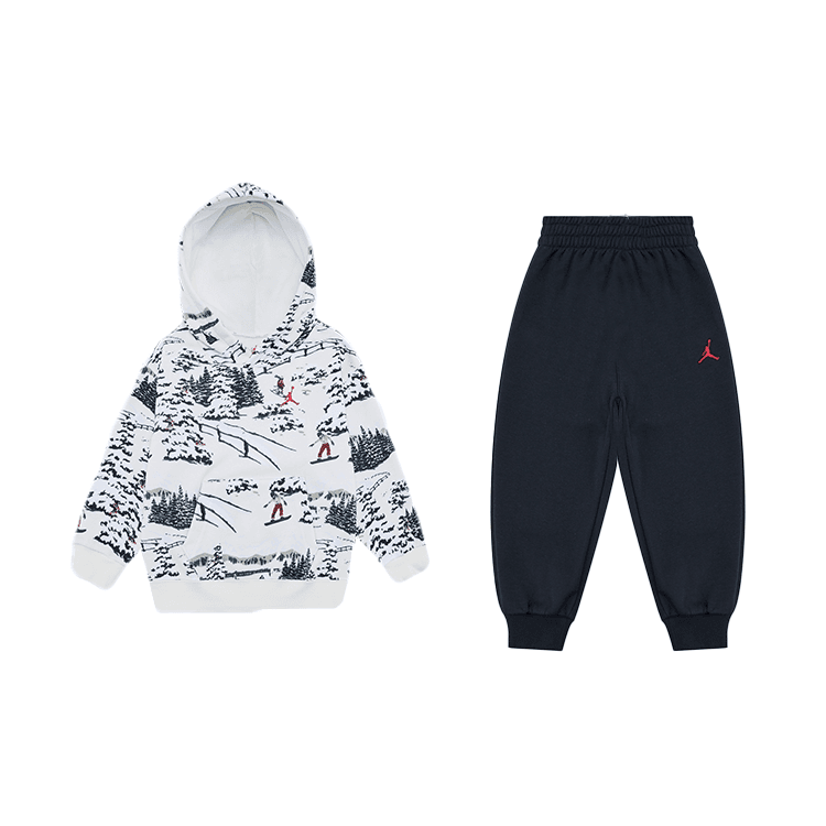 Jordan Повседневная Спортивная Одежда Brooklyn Fleece Мода Удобная Мягкая Кожа Дружелюбная с Флисовой Подкладкой - изображение 1