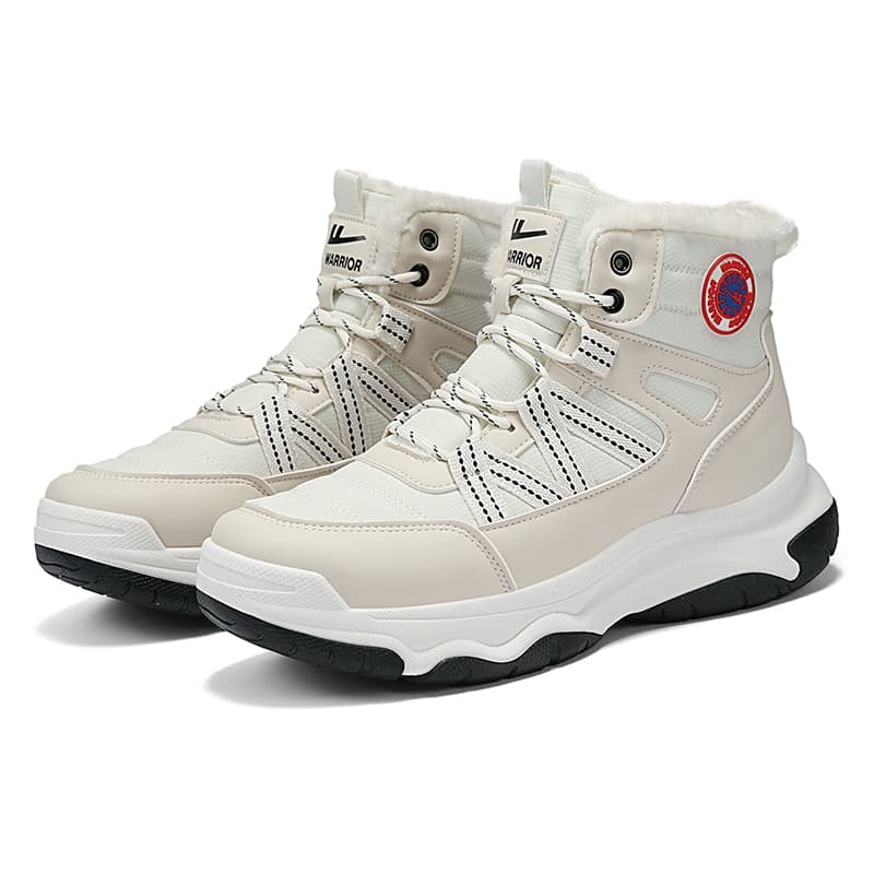 Ботинки зимние Warrior High Top Snow Boots Beige White - изображение 3