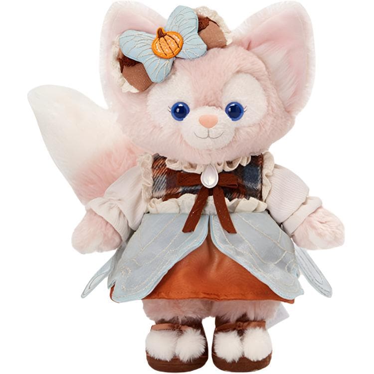 Мягкая игрушка Disney x DISNEYLAND 2025 Коллекция Хэллоуина Duffy и Друзья Линабелл Милый Стиль Куклы Мягкая Игрушка Шанхай Дисней - изображение 1