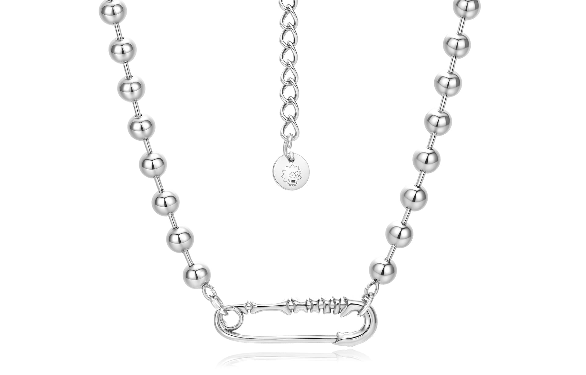 Ожерелье The Simpsons Titan Steel Necklaces Unisex Симпсоны Титановые Стальные Ожерелья Унисекс - изображение 1