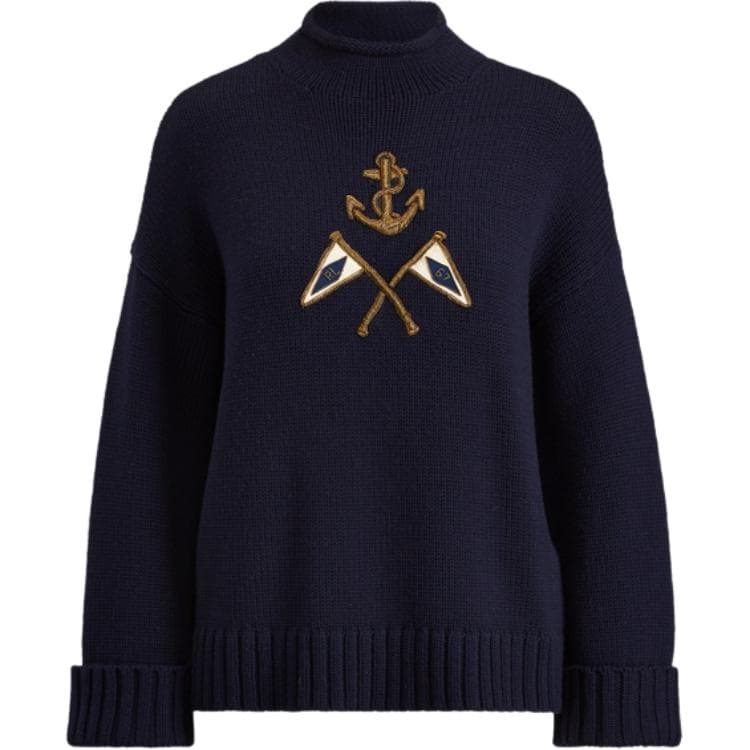 Кофта Polo Ralph Lauren Трикотаж Стандартный размер Женские Морской синий - изображение 1