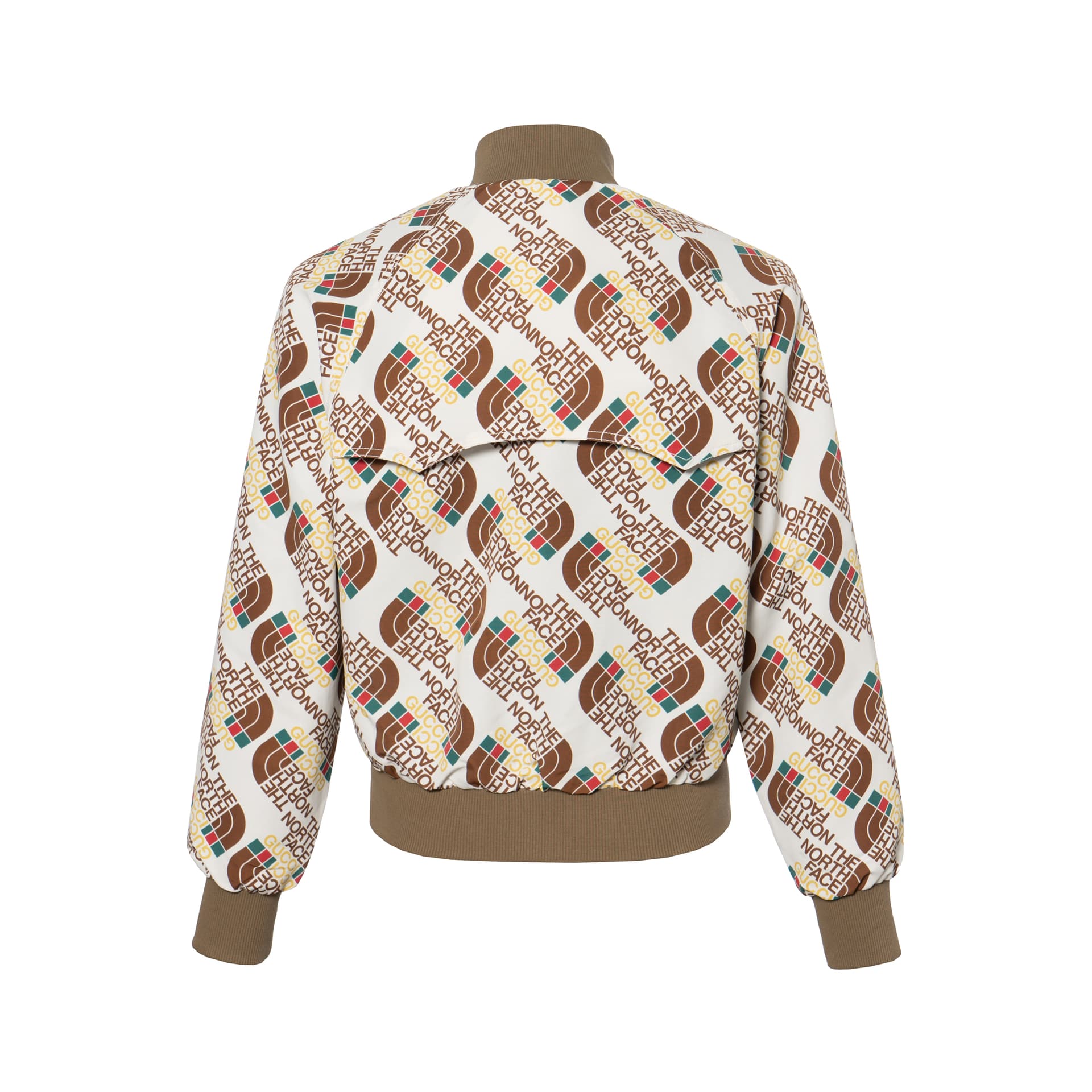 Куртка Gucci x The North Face Pilot Jacket Brown - изображение 2