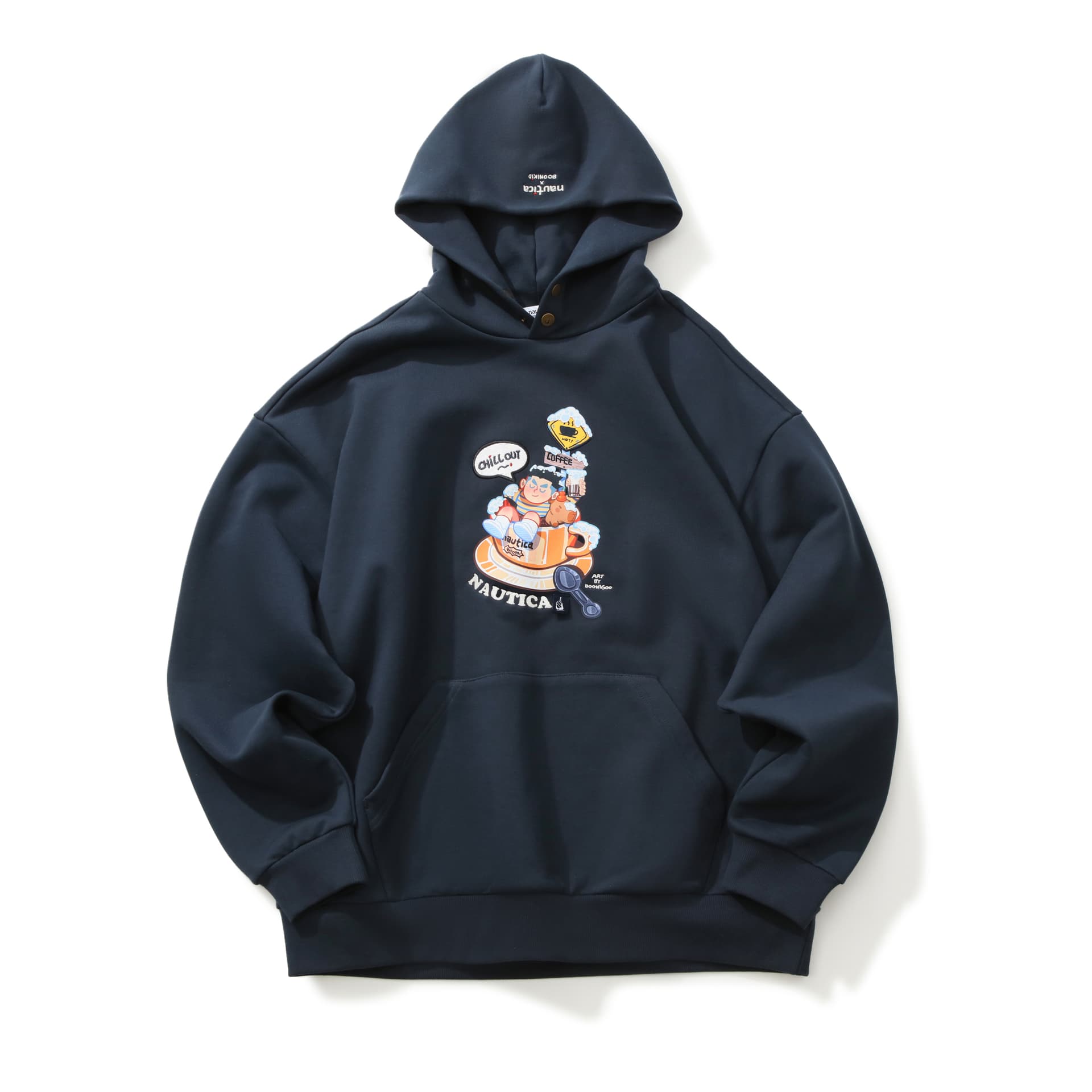 Худи Nautica White Sail Толстовка Унисекс - изображение 1