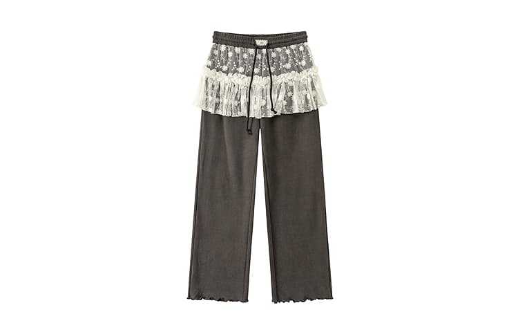 Штаны CHUU Carbon Gray Женские Повседневные Штаны - изображение 1