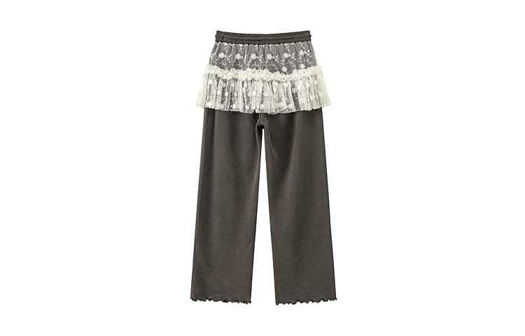 Штаны CHUU Carbon Gray Женские Повседневные Штаны - изображение 2