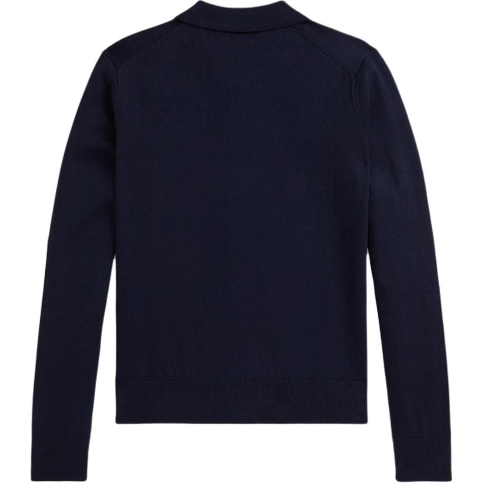 Кофта Polo Ralph Lauren Трикотаж Облегающий Женские Темно-синий - изображение 2