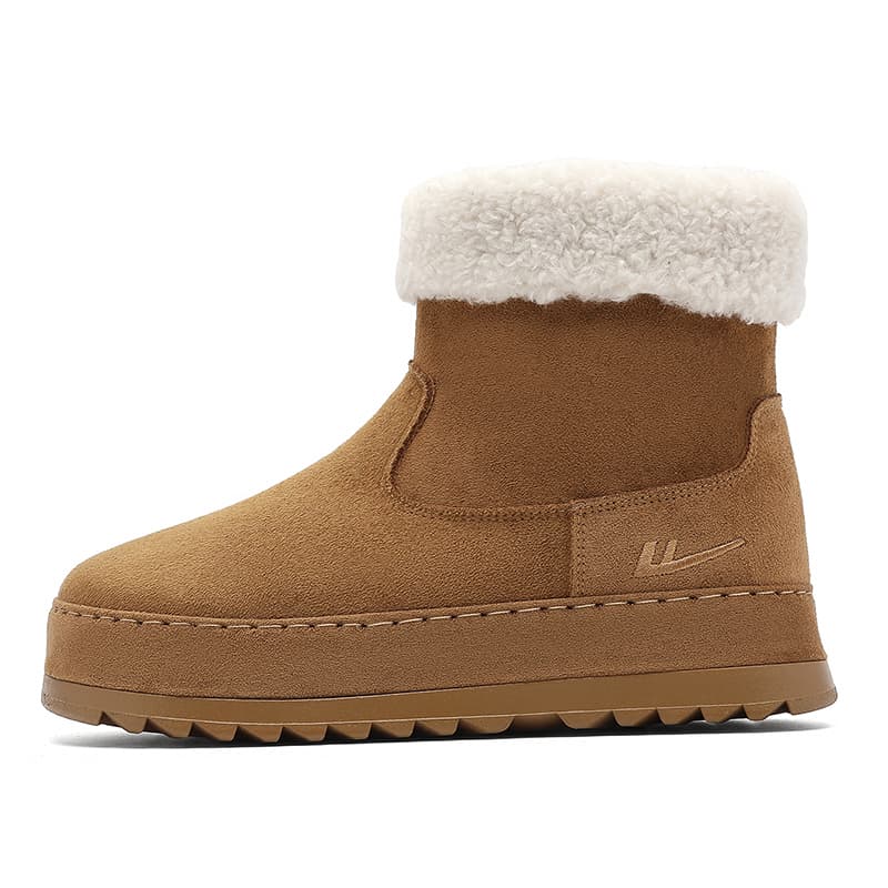 Ботинки зимние Warrior Snow Boots Warm Mid-Calf Camel - изображение 1