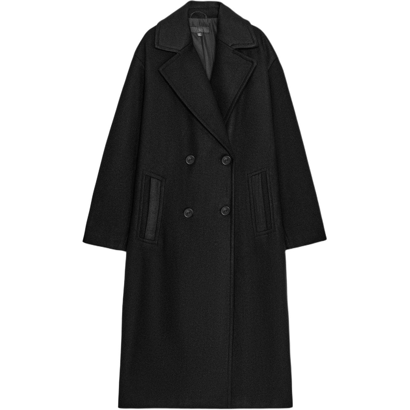 ZARA Черное Женское Пальто - изображение 1