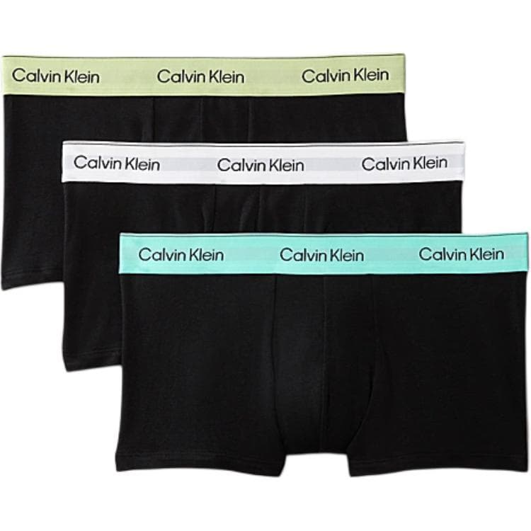Трусы Calvin Klein Трусы Европейская версия Мужские 3 упаковки Черные - изображение 1