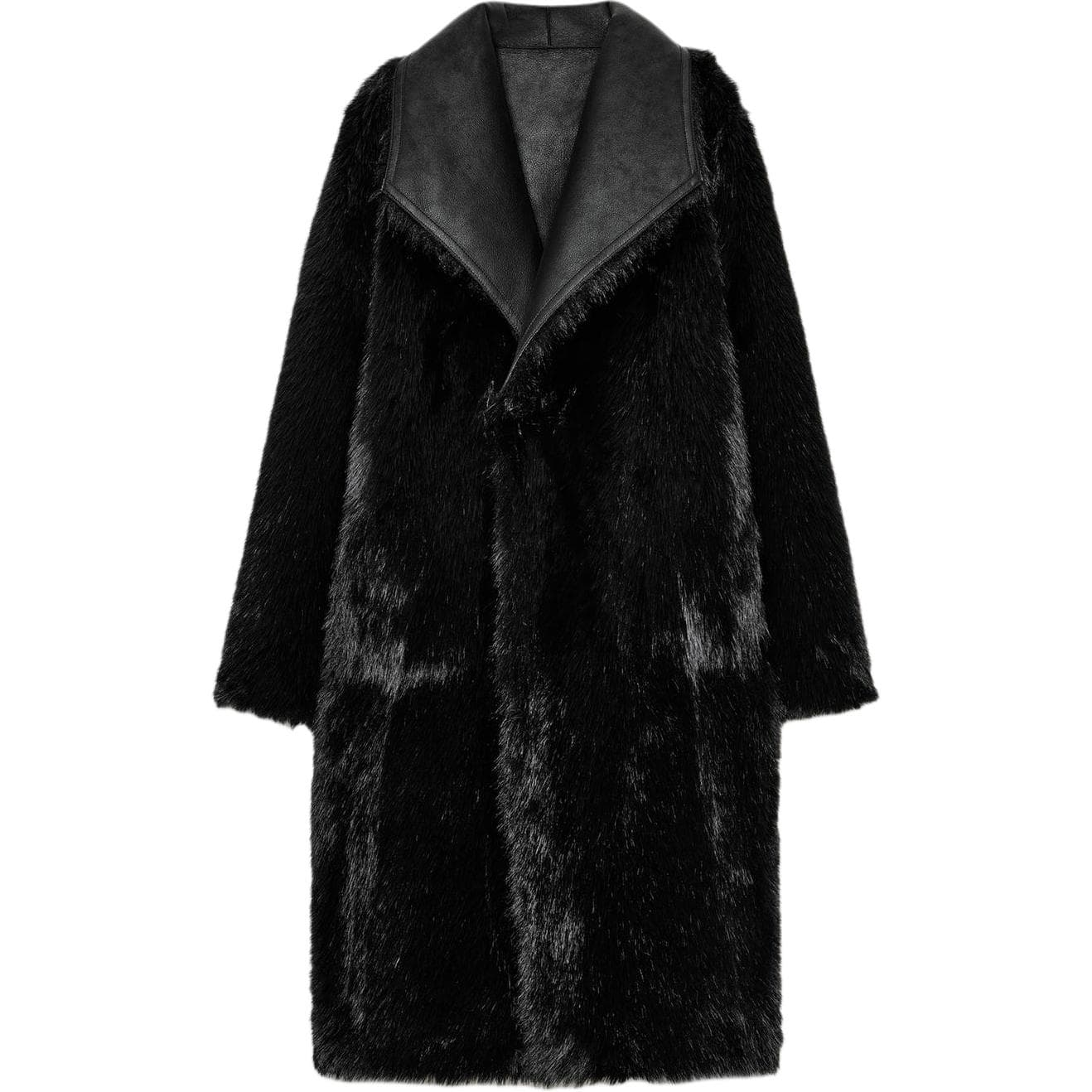 ZARA Черное Женское Пальто - изображение 3