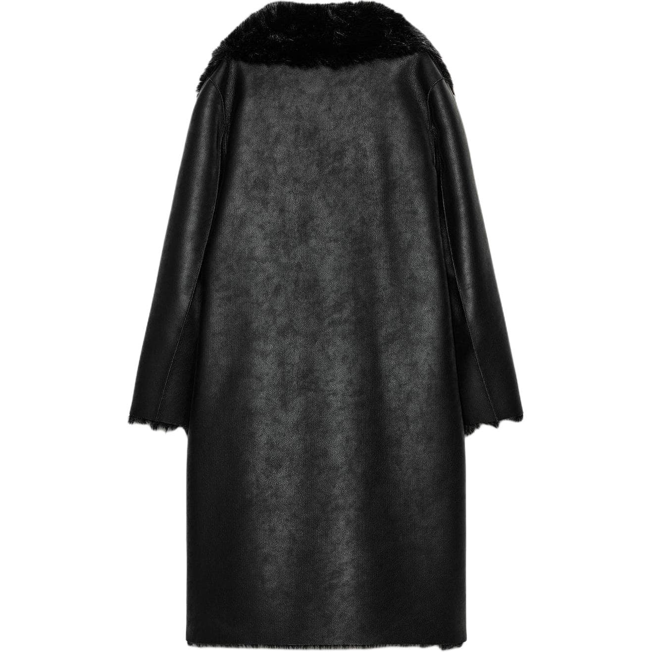 ZARA Черное Женское Пальто - изображение 2