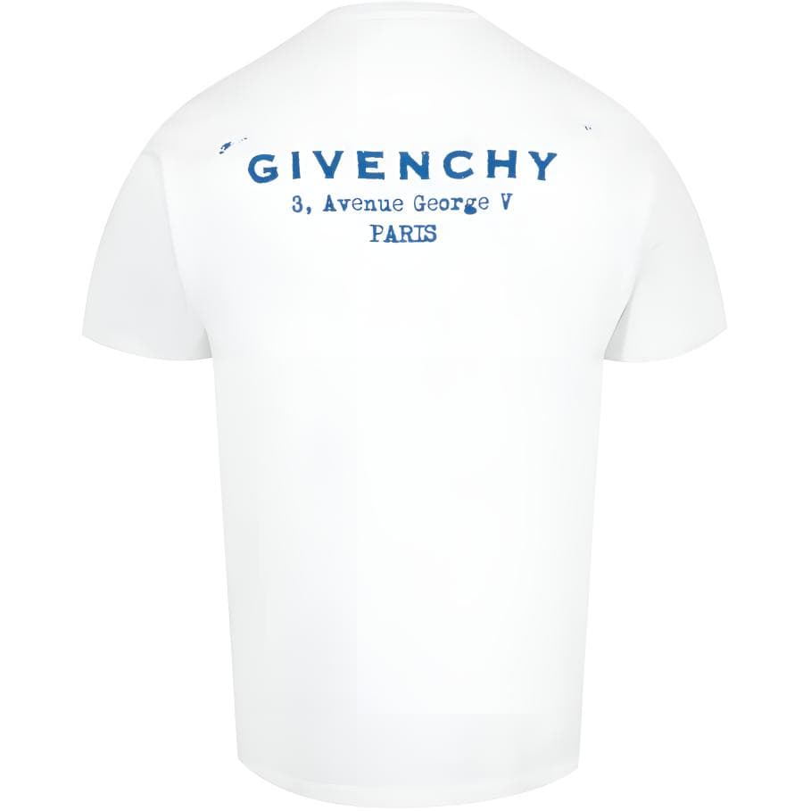 Футболка GIVENCHY Белая Мужская T-Рубашка - изображение 2