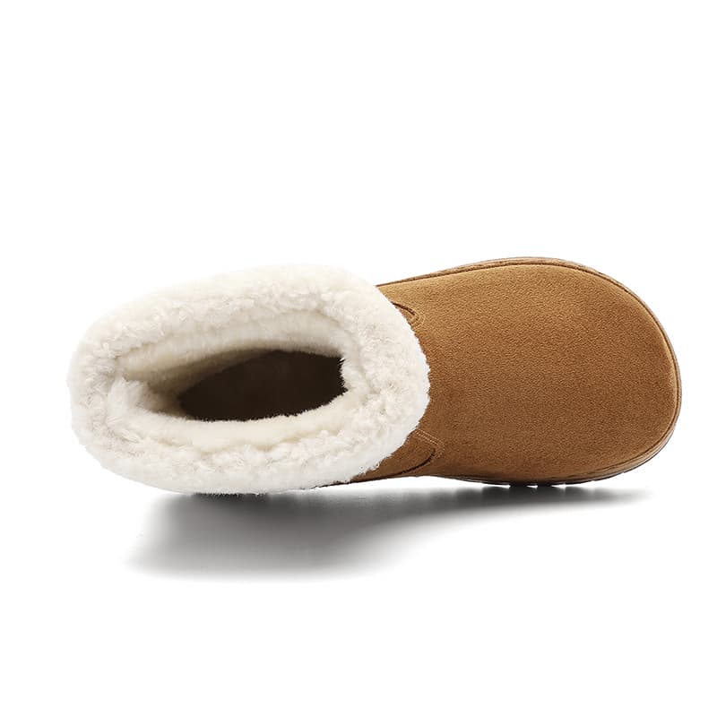 Ботинки зимние Warrior Snow Boots Warm Mid-Calf Camel - изображение 3