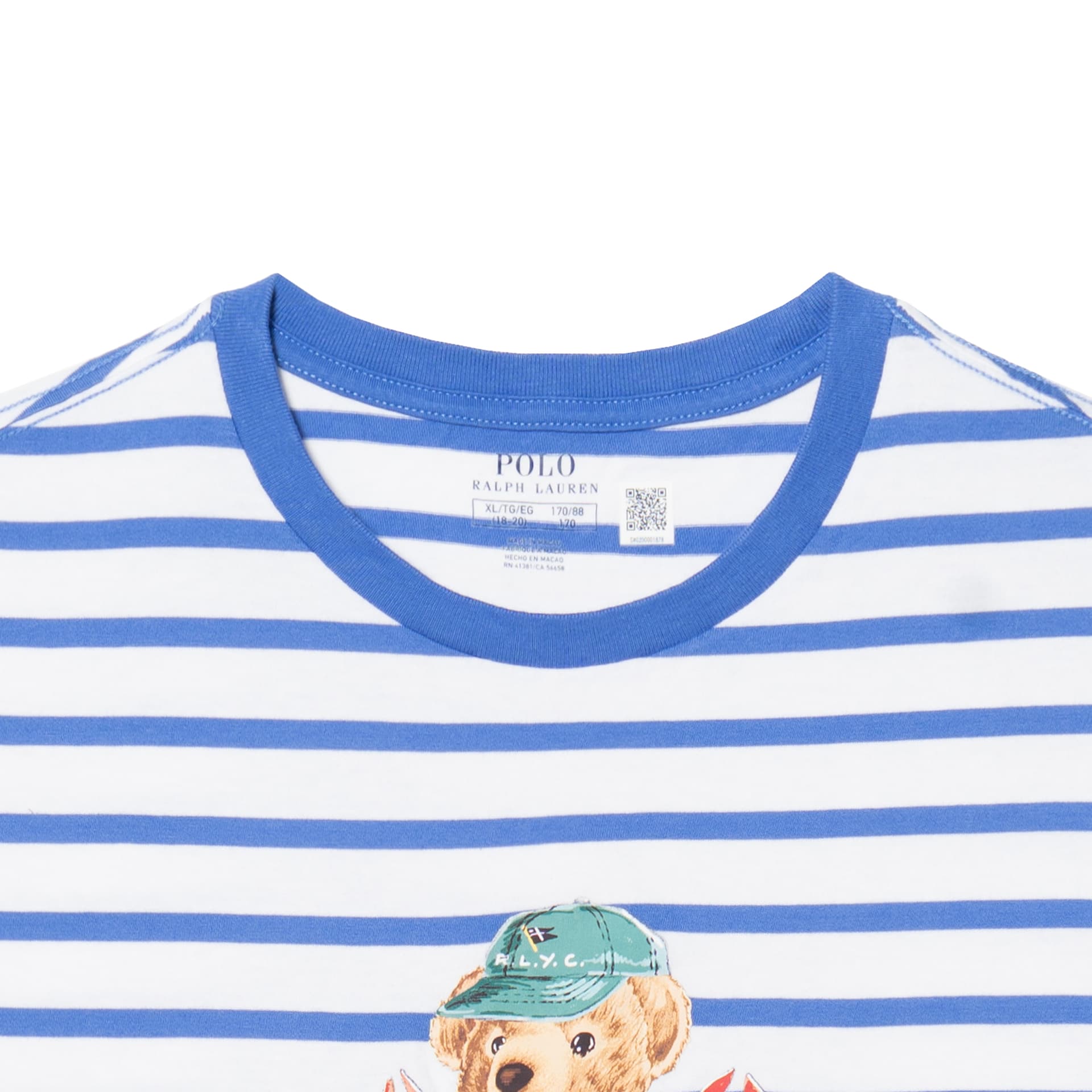 Футболка Polo Ralph Lauren T-рубашка синяя детская - изображение 3