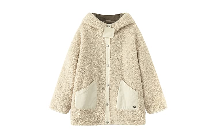 CHUU Абрикос Женские Бархатные Куртки - изображение 1