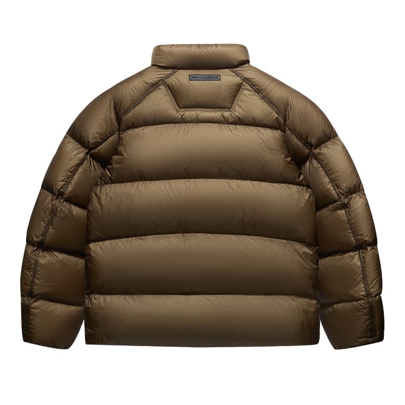 Зимняя куртка FILA FUSION FUSIONEER Пуховик Унисекс Темный Земляной Умбра - изображение 2