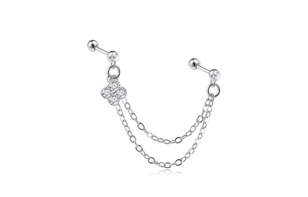 Серьги Серьги-гвоздики Ringlove из сплава унисекс - изображение 1