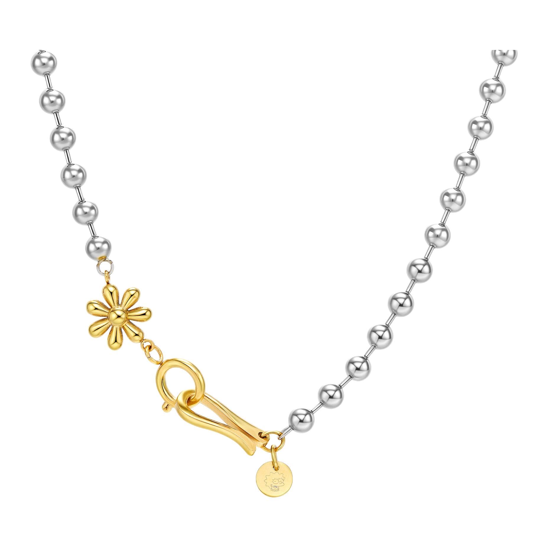 Ожерелье The Simpsons Titan Steel Necklaces Unisex Симпсоны Титановые Стальные Ожерелья Унисекс - изображение 1