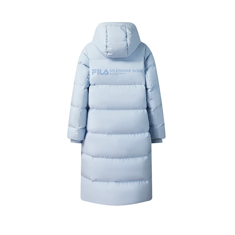 Пуховик FILA ORIGINALE Пуховик Женский Синий - изображение 2